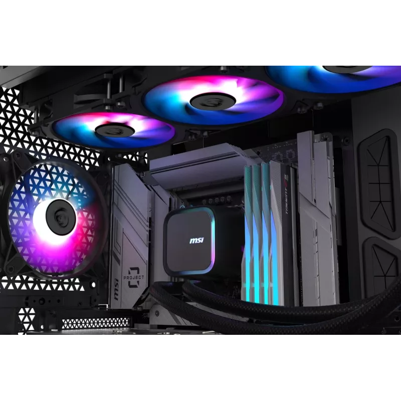 MSI MAG Coreliquid A13 360 Placa-mãe, Processador Refrigeração líquida tudo-em-um 12 cm preto 1 unid.
