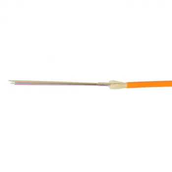 Cabo de fibra ótica FIBERHOME MICRO 2,5 mm 8FO G.657A1 PE laranja bobina de 2 km