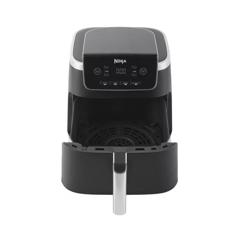 Fritadeira de ar quente Ninja AF140EU Single 4,7 L 1750 W preta, 4 programas, LCD, placa crocante