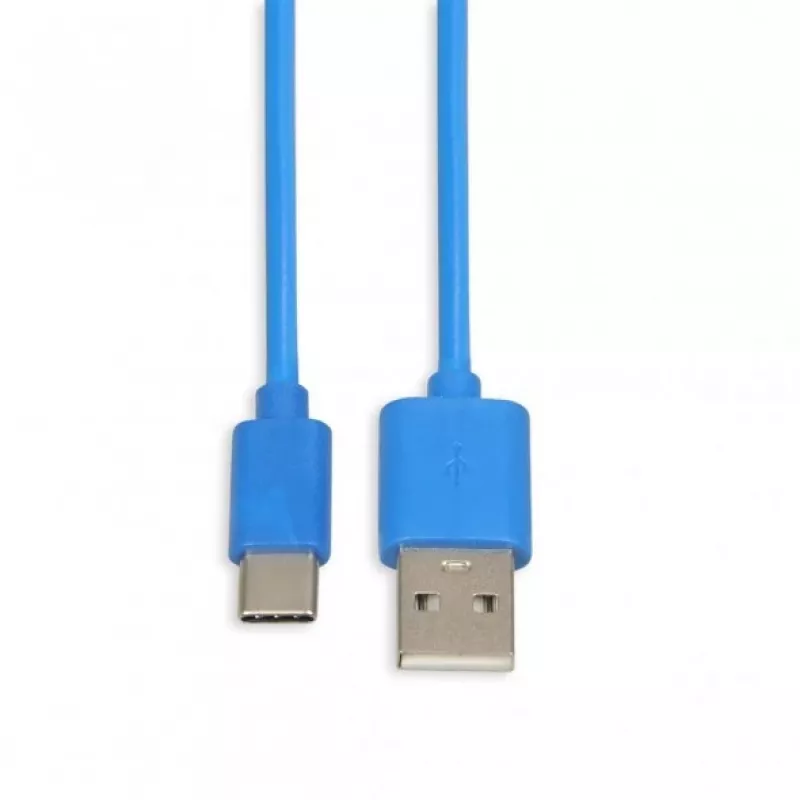 Cabo USB A para USB C IBOX IKUMTCB — 1 m, USB 2.0, azul