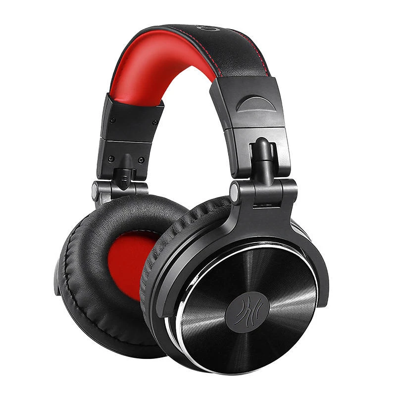 Auscultadores com fios OneOdio Pro10 (vermelho)