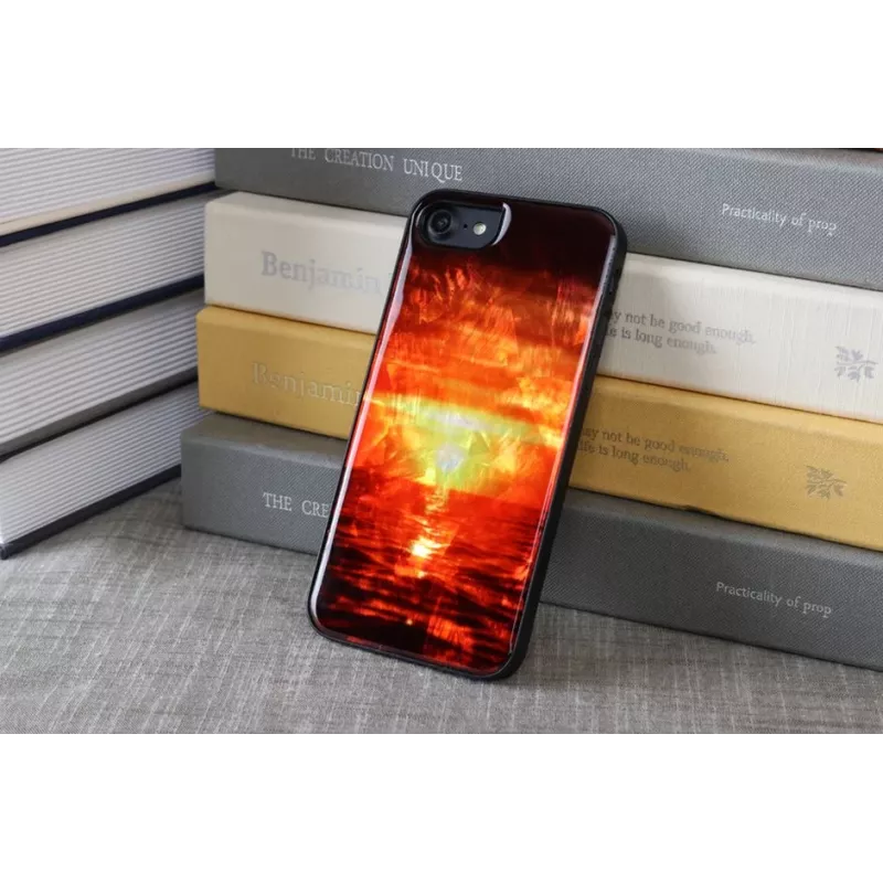 Capa de proteção iKins para Apple iPhone 8 / 7 — sunset preto