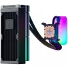 Kit de refrigeração líquida para processador HYTE THICC Q60 12 cm preto, branco 2 unid.