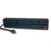 APC Rack PDU, Basic, 1U, 20A, 120V unidade de distribuição de energia (PDU) preto