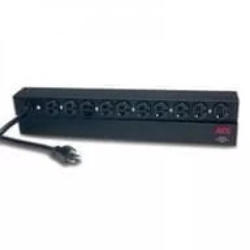 APC Rack PDU, Basic, 1U, 20A, 120V unidade de distribuição de energia (PDU) preto