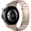 Relógio inteligente Huawei WATCH 5 42 mm, 1,38" AMOLED, eSIM, bracelete em titânio Sand Gold
