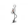 ACESSÓRIO TELEMÓVEL SELFIE RING&HOLDER/LED-RING4-PH-01 GEMBIRD