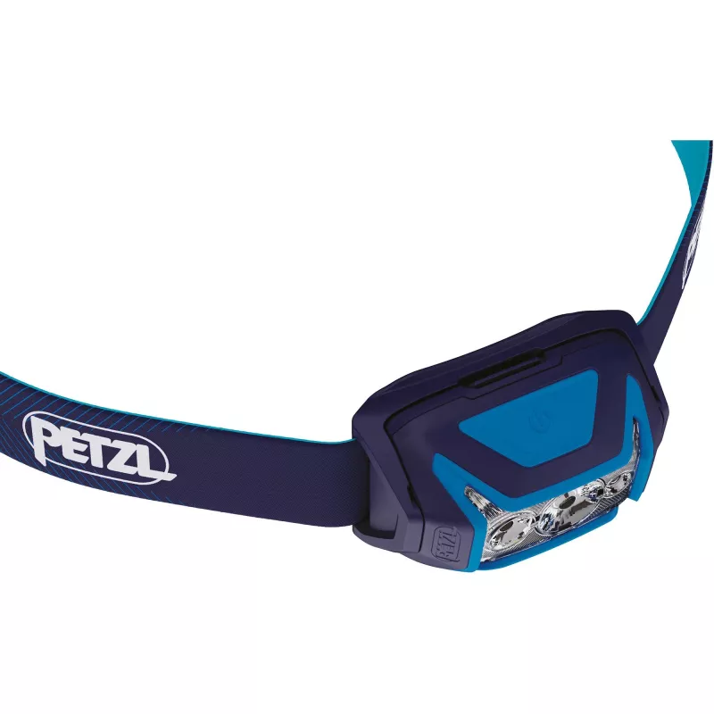 Lanterna frontal Petzl Actik Core azul LED 100 lm USB recarregável