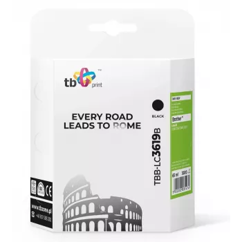 Tinta para Brother MFC-J2330DW BK TBB-LC3619B 100% nova