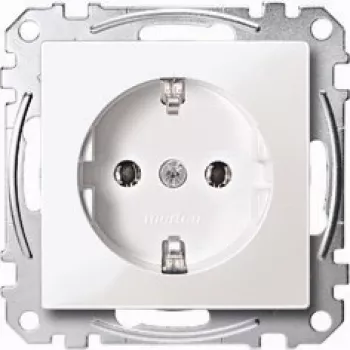 Tomada de embutir Type F Merten MEG2301-0619, branco