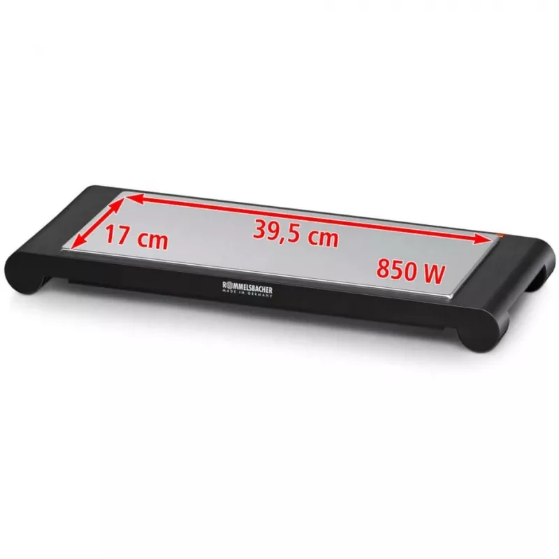 Aquecedor de alimentos Rommelsbacher WPS 857 preto