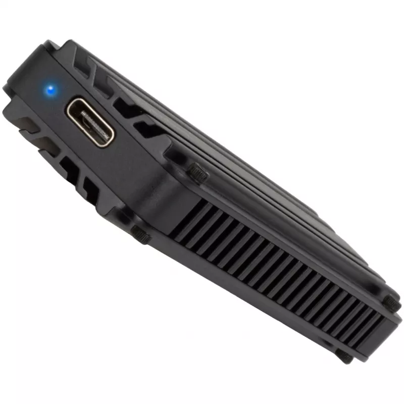 Caixa para SSD Silverstone MS12 preta M.2