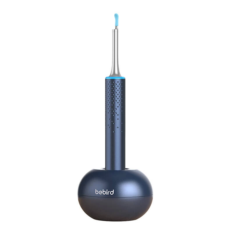 Limpador de ouvidos Bebird M9 S com câmara HD e luz LED, azul