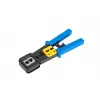 Alicate de cravar LANBERG NT-0204 para fichas RJ-45, preto/azul, 272×110,5×30 mm, 140 g