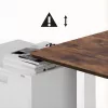Secretária com ajuste elétrico de altura ergo office ER-400 W — altura máx. 1160 mm, carga máx. 80 kg