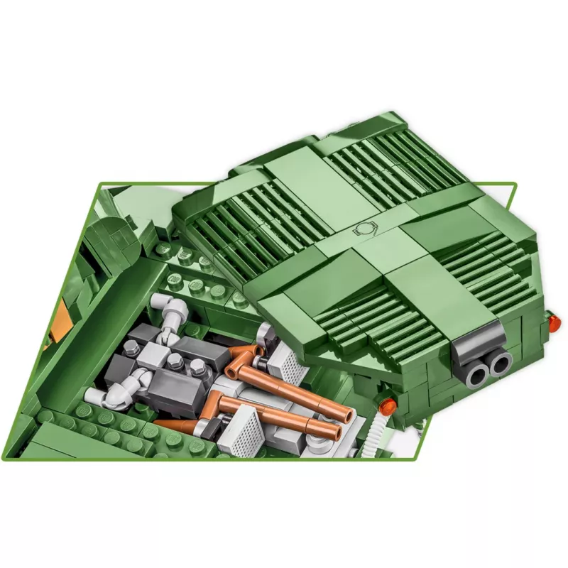 Conjunto de construção COBI M26 Pershing T26E3 904 peças plástico para crianças a partir dos 3 anos