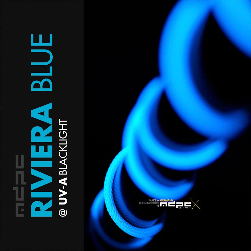 Manga MDPC-X Medium - Riviera azul UV, 1 m