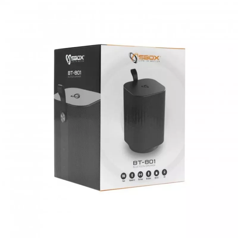 Sbox BT-801 preto
