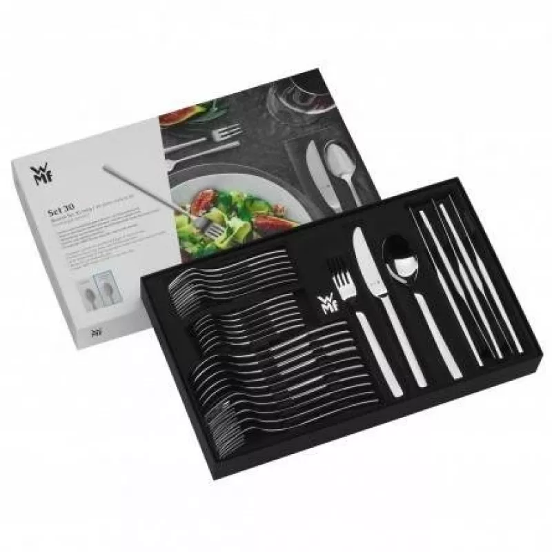WMF Vision 1271916330 conjunto de talheres 30 peças aço inoxidável
