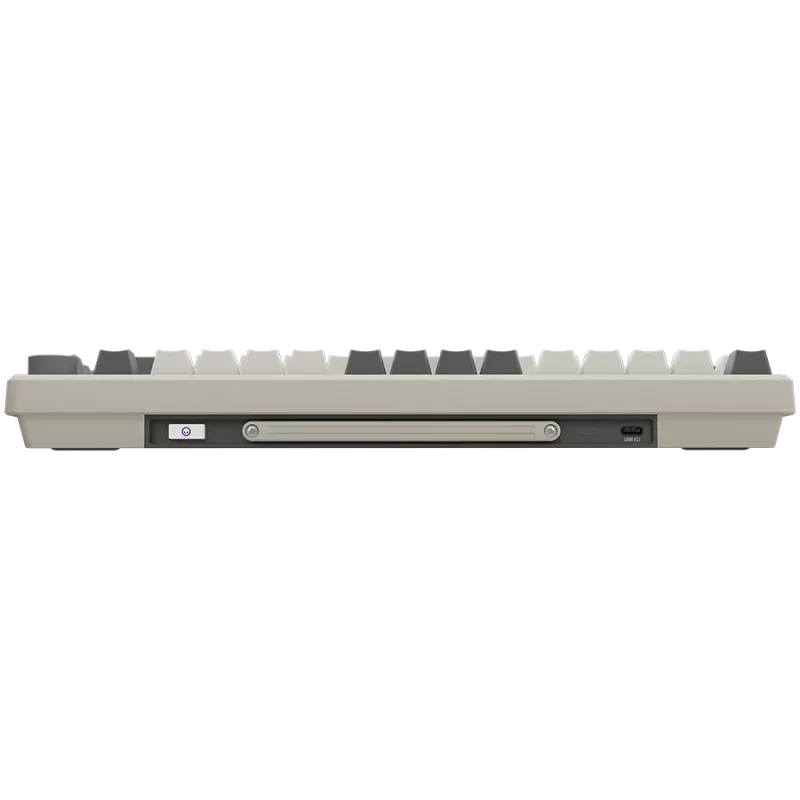 LORGAR KBP7075W, teclado gaming mecânico 75% sem fios Pro, bege, layout EN