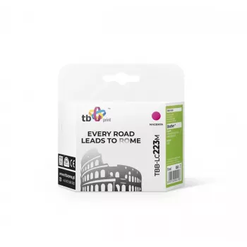 Cartucho de tinta TB compatível com Brother LC223 magenta novo