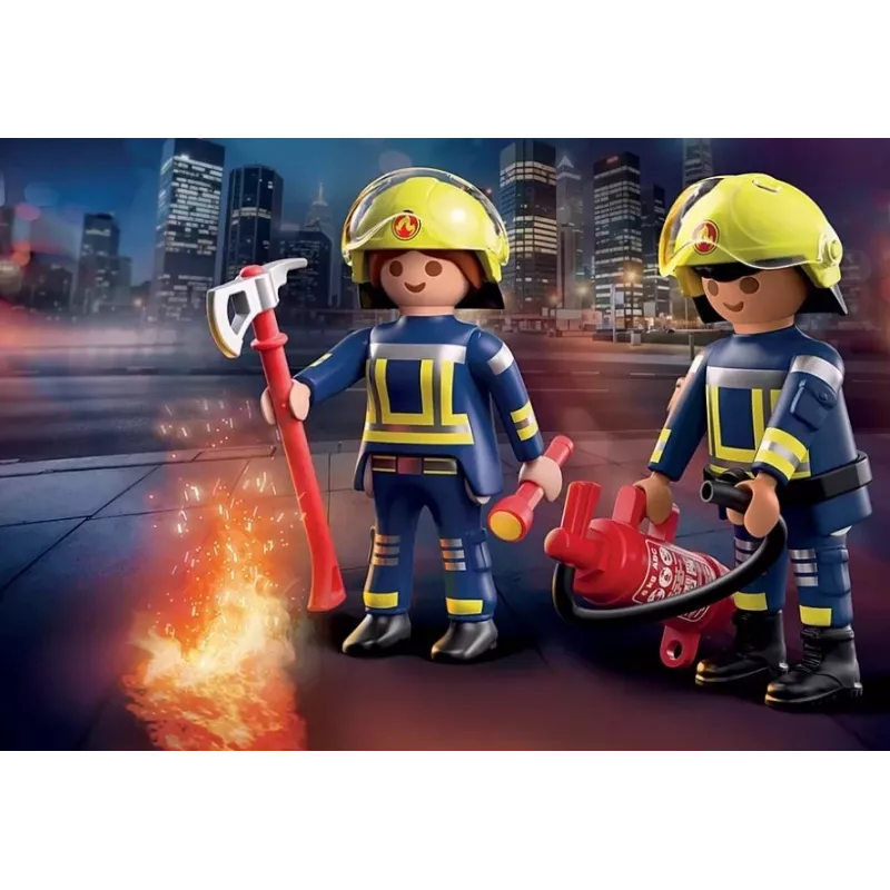 Conjunto de figuras Duo-Pack 71885 Bombeiros