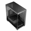 Caixa de PC MODECOM Volcano Stellar NF ATX Midi Tower, vidro temperado, preto, suporta ATX/micro ATX, GPU até 420 mm, cooler da CPU 175 mm