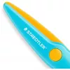 Tesouras Staedtler Noris Junior corte reto azul amarelo 100 mm