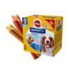 Snacks de higiene dentária para cães Pedigree DentaStix 1,44 kg para cães adultos de raças médias – vaca e frango, higiene dentária, vitamina E