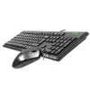 A4Tech KM-72620D - conjunto teclado e rato - USB - US - preto