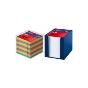 Dispensador de notas adesivas Herlitz 1600253 quadrado plástico multicolor
