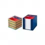 Dispensador de notas adesivas Herlitz 1600253 quadrado plástico multicolor