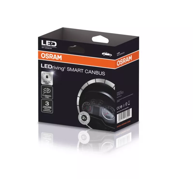 Lâmpada LED automóvel Ledvance LEDSC03-1 com tecnologia Smart CANBUS