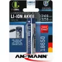 Bateria doméstica Ansmann 1307-0003 recarregável 18650 iões de lítio (Li-Ion)