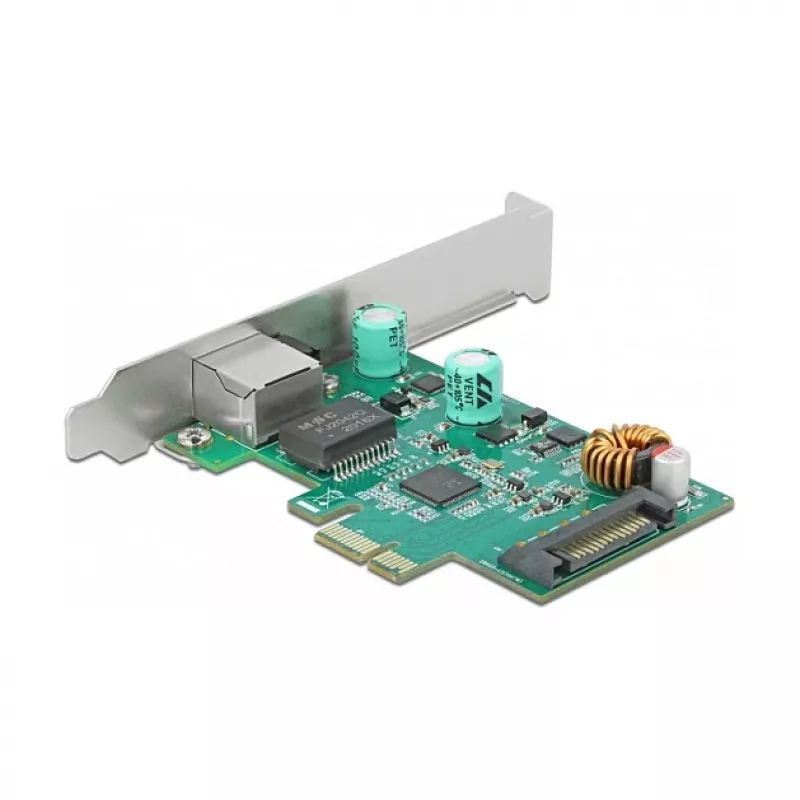 Placa PCI Express x1 DeLOCK RTL8125 2.5 Gigabit LAN PoE+