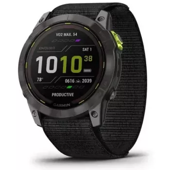 Garmin Enduro 2 3,56 cm (1,4 polegadas) MIP 35 mm Digital 280 x 280 píxeis Ecrã tátil Cinzento Wi-Fi GPS (satélite)