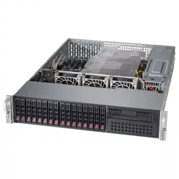 Caixa de servidor Supermicro SuperChassis 213BAC8-R1K23LPB rack preto