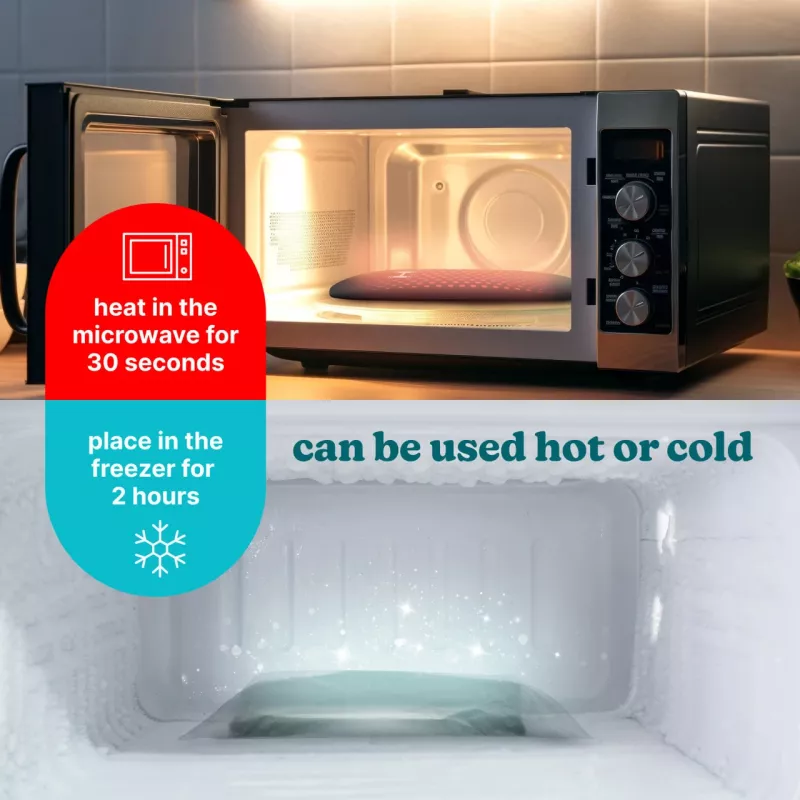 Compressa terapêutica de calor e frio para alívio do joelho HoMedics SR-GE800 — compressa reutilizável de calor/frio para alívio de dores no joelho
