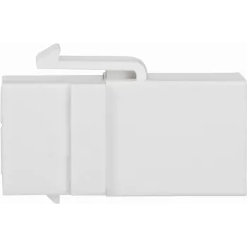 Acoplador em linha Keystone Logilink - Adaptador USB - USB Type-A (fêmea) para USB Type-A (fêmea) - conector fêmea Keystone - branco (NK0015)
