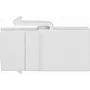 Acoplador em linha Keystone Logilink - Adaptador USB - USB Type-A (fêmea) para USB Type-A (fêmea) - conector fêmea Keystone - branco (NK0015)