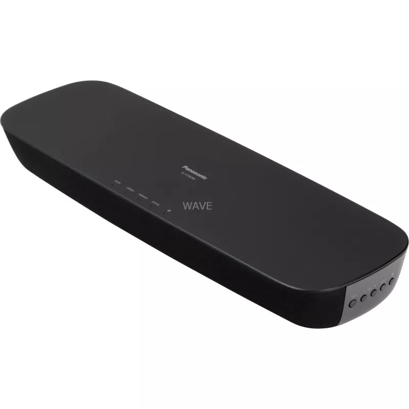 SC-HTB200EGK, altifalante preto, bass reflex, Bluetooth, HDMI