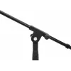 Suporte de microfone Omnitronic MS-2A com braço articulado, preto