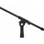 Suporte de microfone Omnitronic MS-2A com braço articulado, preto