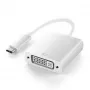Adaptador USB-C para DVI extra digital DV00DV4063 com cabo de 15 cm, saída de vídeo para dispositivos USB-C