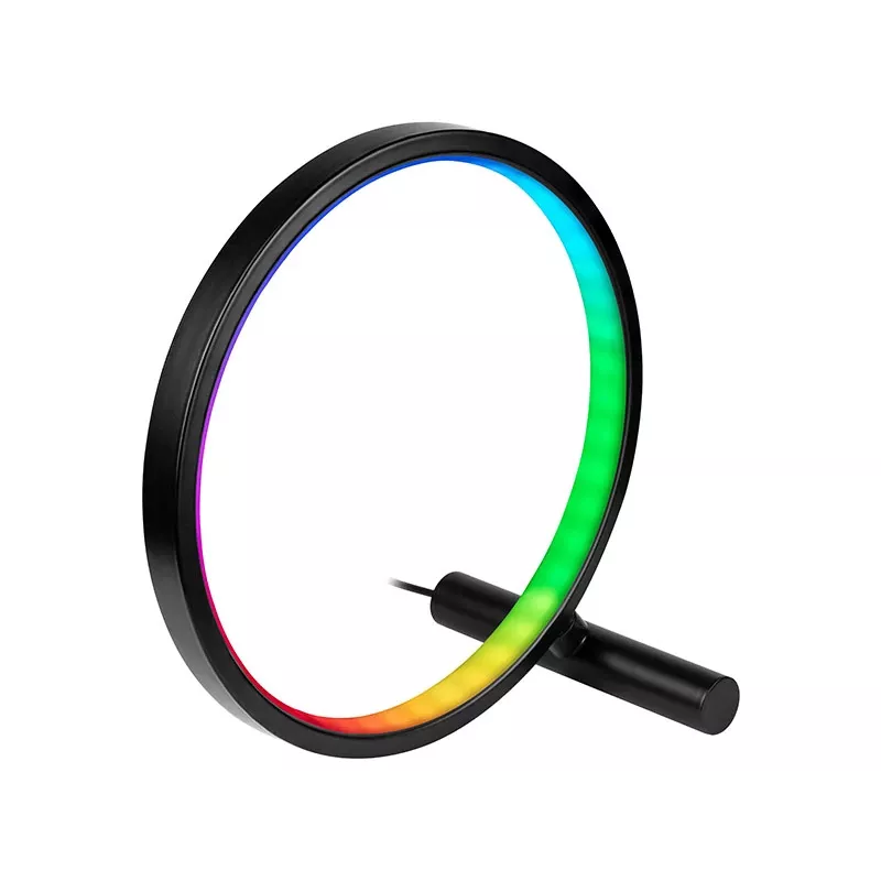 Candeeiro de mesa TRACER Ambience Smart Circle LED RGB — círculo LED inteligente decorativo