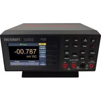 VOLTCRAFT VC-655 BT multímetro de bancada digital CAT I 1000 V, CAT II 600 V Visor (contagens): 55000 (VC-11785300)