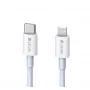 Cabo USB-C para Lightning Devia Smart Series PD 18W – branco, certificado MFi