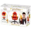 Cadeira gaming para PC Subsonic Junior Griffindor assento acolchoado laranja vermelho