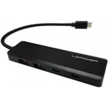 Hub USB LC-Power LC-HUB-U3-4-C – hub USB 3.0 de 4 portas