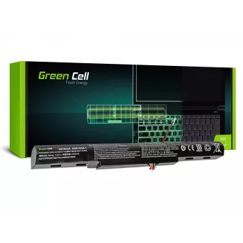 Bateria Green Cell AC51 para Acer Aspire E15/E17 — Li-Ion 14,8 V 2200 mAh 4 células, preto